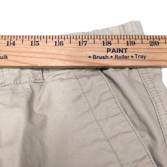 Tommy Bahama Survivor Cargo Shorts Mens Size XXL 2XL Beige‎ Cotton Elastic Waist - Picture 13 of 14